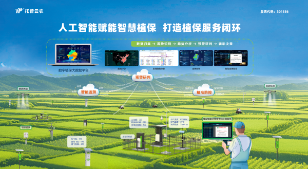 托普云農(nóng)打造數(shù)智植保全鏈路閉環(huán)，深化“AI+植保”融合應(yīng)用